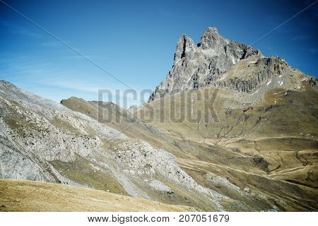Midi Dossau, Ossau Valley, Pyrenees National Park, Pyrenees, France.