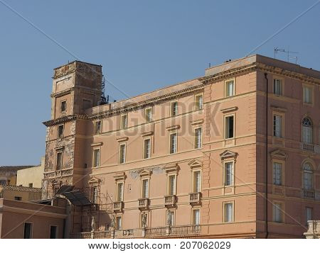 Casteddu (meaning Castle Quarter) In Cagliari