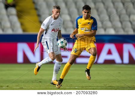Champions League Game Between Apoel Vs Tottenham Hotspur
