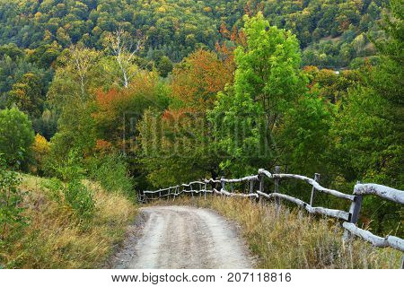 Alpine landscape in Cernei Mountains, Romania, Europe