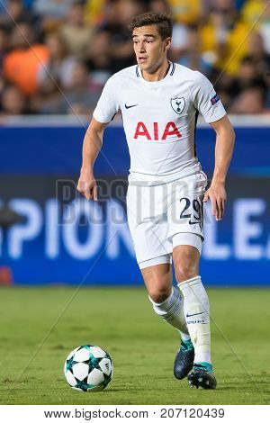Champions League Game Between Apoel Vs Tottenham Hotspur