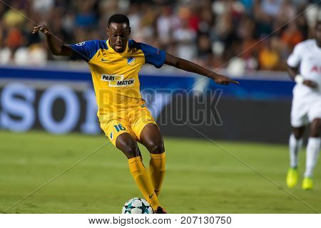 Champions League Game Between Apoel Vs Tottenham Hotspur