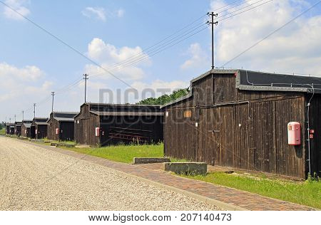 Majdanek Concentration Camp On The Outskirts Of Lublin