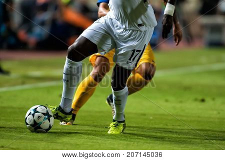 Champions League Game Between Apoel Vs Tottenham Hotspur