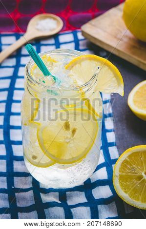 Lemon juice soda lemon juice soda salt or honey help quench thirst. Is a herbal sweeten