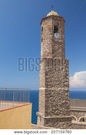 Bell Tower Of The Cattedral Antonio Abate