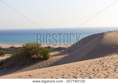 Sandy Barkhans And Sea Views. Patara Beach