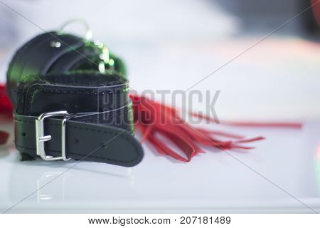 Bondage Sex Handcuffs Whip
