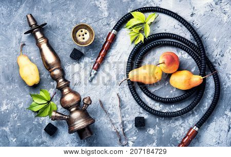 oriental shisha with tobacco aroma of pear