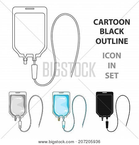 Medicine package.Medicine single icon in cartoon style vector symbol stock illustration .