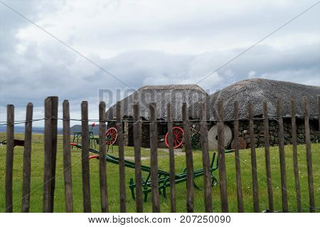 Landscape views of the Isle of Skye in Scotland, UK