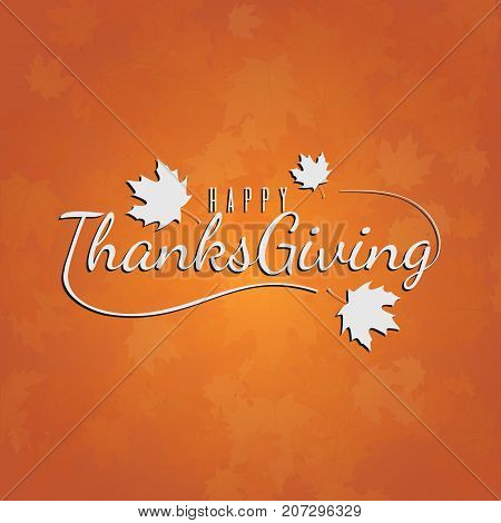 Thanksgiving Day Typography