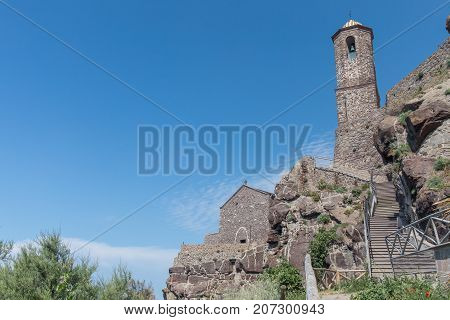 Exterior Of The Cattedral Antonio Abate In Castelsardo