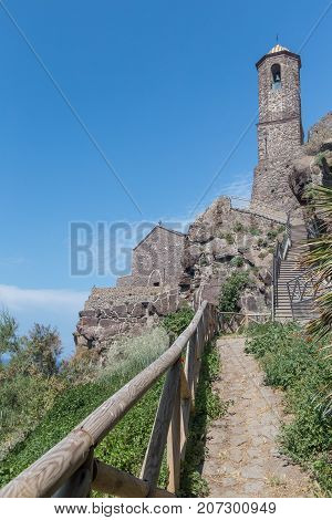 Exterior Of The Cattedral Antonio Abate In Castelsardo