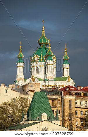 Church Of St. Andrew In Kieve.ukraina