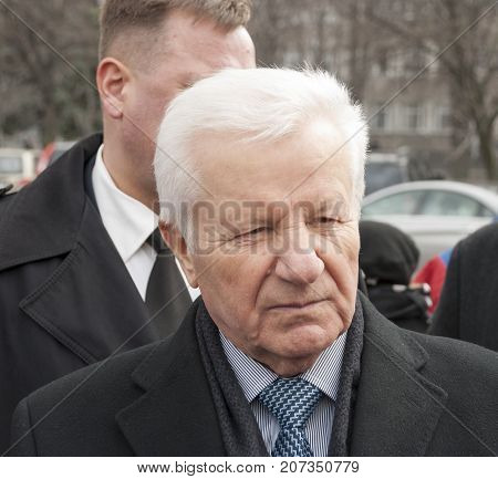 KIEV (KYIV) UKRAINE -March 22 2016:Ukrainian politician Alexander Moroz