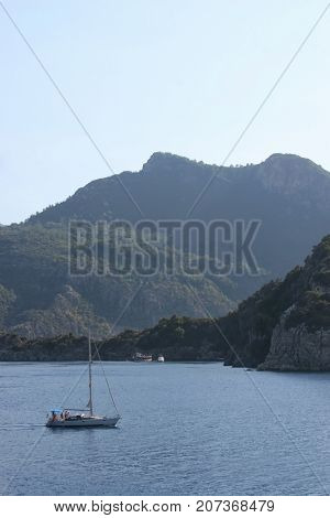 Gulf in the Mediterranean Sea off the coast of Turkey
