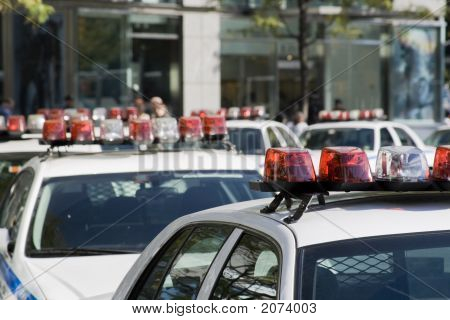 警察の車
