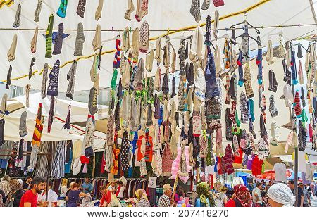 Choose The Socks In Antalya Market