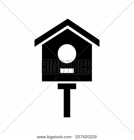 cartoon birdhouse isolated on white background wooden birdhouse vector nesting box