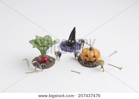 The Toys Of Halloween Monters And Devil
