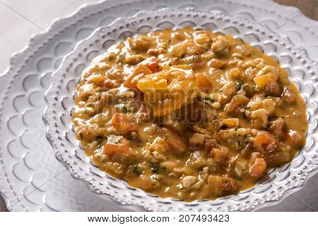 Pitu With Garlic And Oil, A Kind Of Delicious Crustacean !
