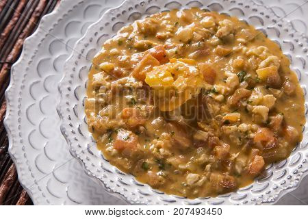 Pitu With Garlic And Oil, A Kind Of Delicious Crustacean !