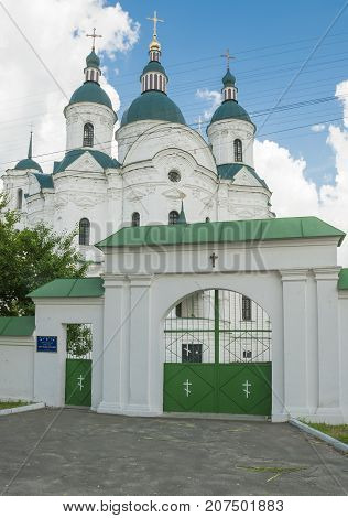 Orthodox Cathedral of in the town Kozelets ,Chernigov region. Ukraine