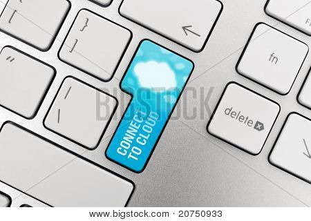 Cloud Computing csatlakozás gombját