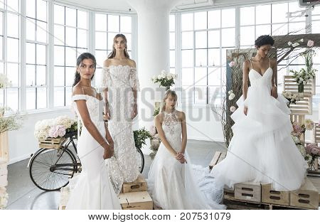 Marchesa Bridal And Notte Bridal Fw2018 Presentation