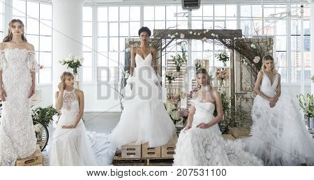 Marchesa Bridal And Notte Bridal Fw2018 Presentation