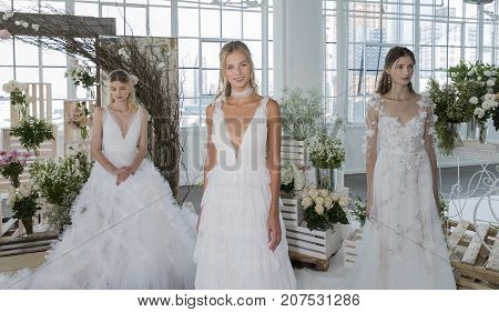 Marchesa Bridal And Notte Bridal Fw2018 Presentation