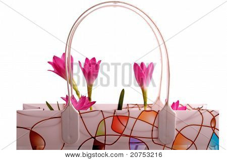 Blommor i en påse