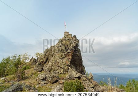 Top Of Mountain Kachkanar. The Urals. Russia