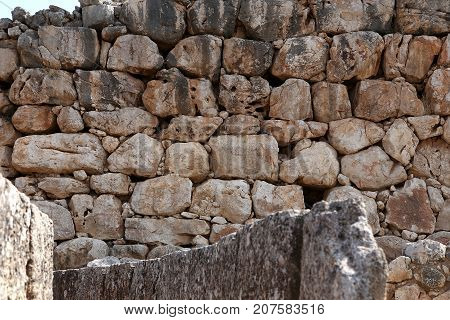 Ruins Of Mycenae City, Mikines, Peloponnese, Greece