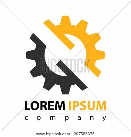 Manufacture, construction, factory manufactory - flat icon Vector eps 10