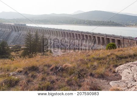 Navacerrada Reservoir. Madrid's Community. Spain. Europe