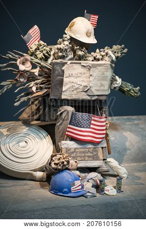 TRENTON, NJ - JUNE 17, 2017: Founded in 1992 by American artist Seward Johnson the Grounds for Sculpture is an outdoor sculpture park