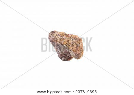 Andalusite form China or Brazil isolated on white