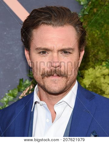 LOS ANGELES - SEP 25:  Clayne Crawford arrives for the FOX Fall Party on September 25, 2017 in West Hollywood, CA                