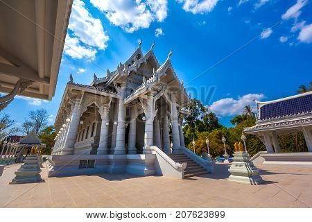 Wat Kaew temple. AO Nang, Krabi, Thailand.