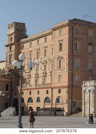 Casteddu (meaning Castle Quarter) In Cagliari