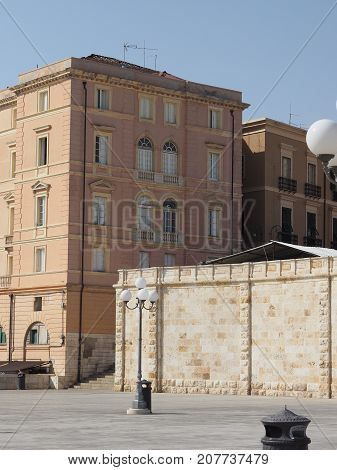 Casteddu (meaning Castle Quarter) In Cagliari