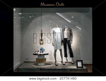 Massimo Dutti Shop At Emquatier, Bangkok, Thailand, Sep 2, 2017