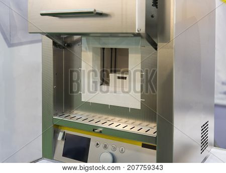 the high Temperature Muffle Furnace in laboratory