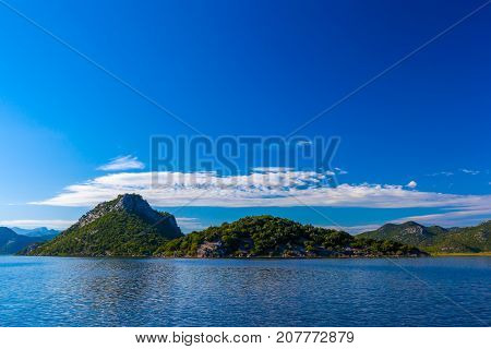 Valley of the Skadar Lake. Montenegro. Photo taken at Skadar Lake Podgorica region.