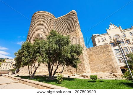 Maiden Tower In Baku