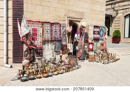 Souvenir Market In Baku