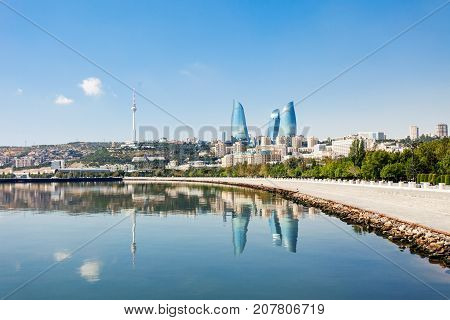 The Baky Skyline View