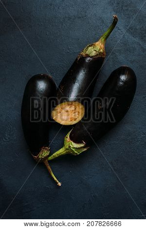 food organic vegetable pepper dark background concept